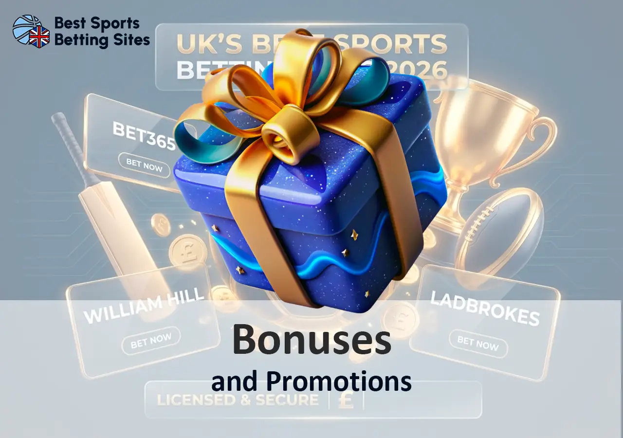Overview of available bonuses and promotions from top UK bookmakers.